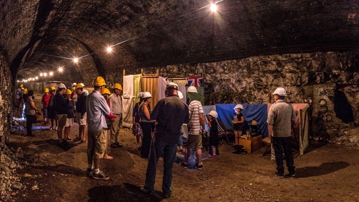 Cosmic rays explore Ramsgate’s wartime tunnels University of Surrey